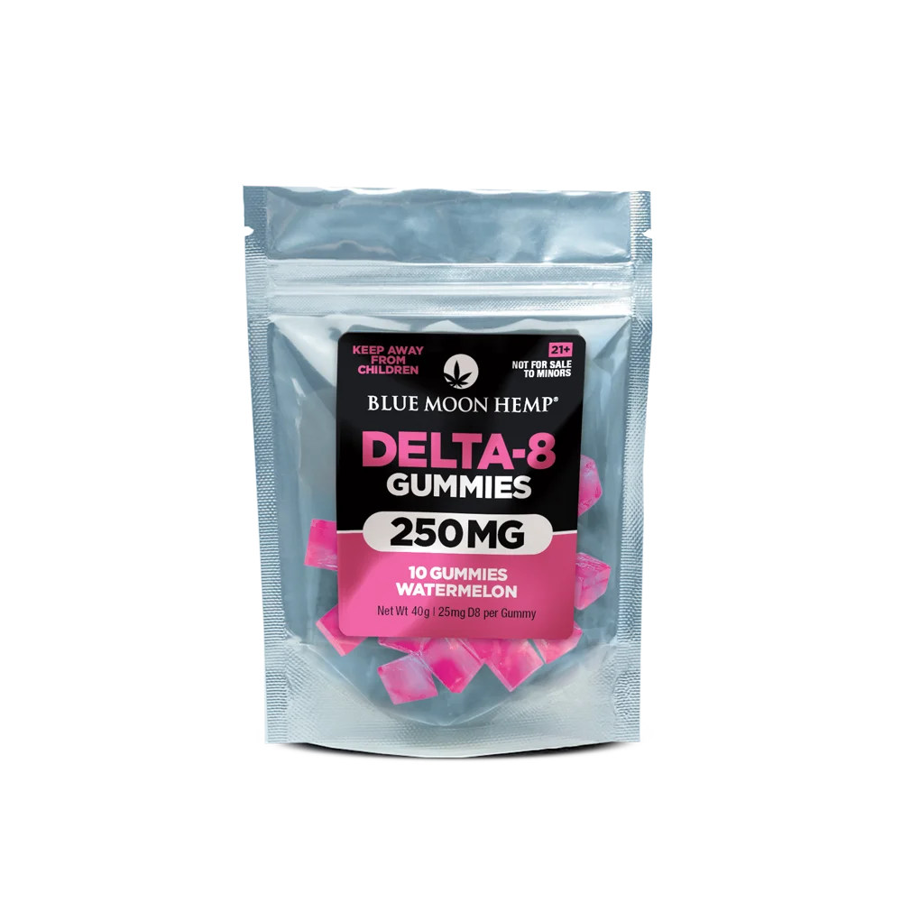 Delta 8 Watermelon Gummies 250mg