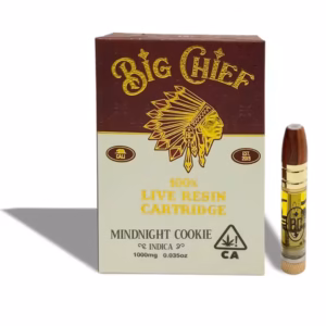 Big Chief Live Resin Cartridge – Midnight Cookies